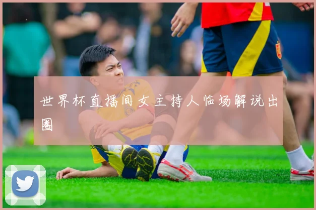 世界杯直播间女主持人临场解说出圈