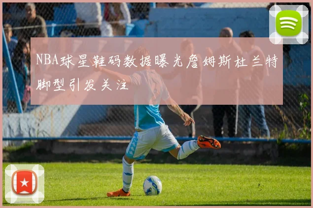 NBA球星鞋码数据曝光詹姆斯杜兰特脚型引发关注